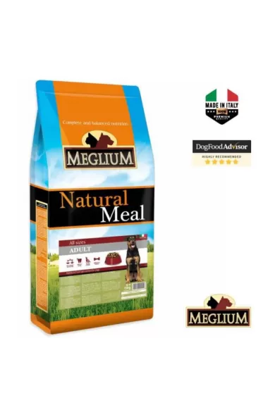 MEGLIUM DOG ADULT Beef, Chicken & Vegetables - 15KG