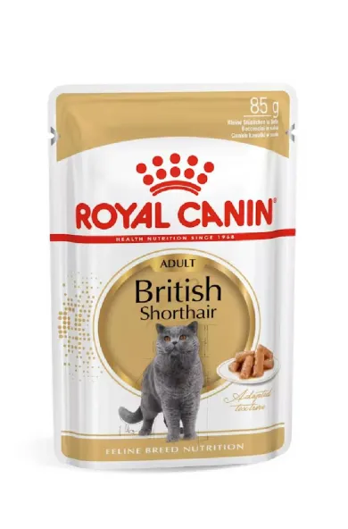 Royal Canin Wet British Shorthair Gravy 12 x 85 gr