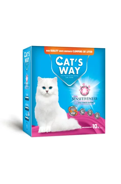 Cat's Way Clumping Cat Litter Baby Powder 10L