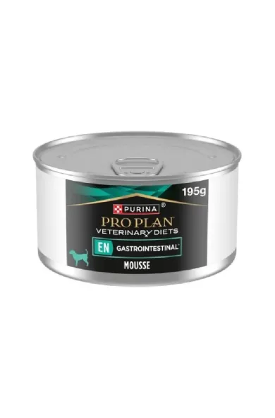 PURINA PRO PLAN Veterinary Diets EN Gastrointestinal Canine - wet food mousse for dogs, 195g