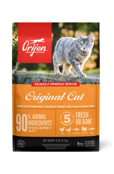 Orijen Cat Original Chicken,Turkey & Wild Caught Fish- 5.4kg