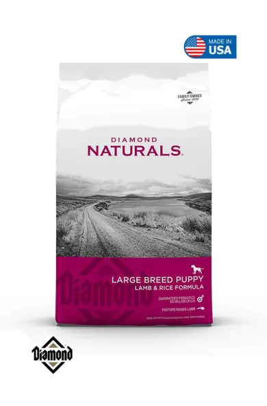 DIAMOND NATURALS LARGE BREED PUPPY LAMB & RICE 