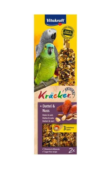 VITAKRAFT AFRICAN PARROT KRACKER DATE & NUT