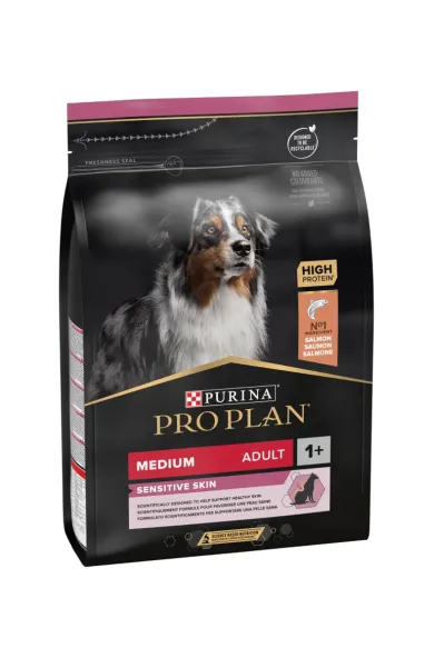 PURINA PRO PLAN MEDIUM ADULT SENSITIVE SKIN DOG SALMON