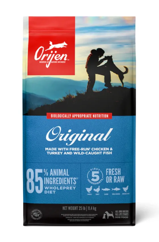 Orijen Dog Original Chicken, Turkey & Wild Caught Fish - 340g