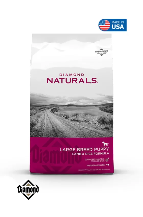 DIAMOND NATURALS LARGE BREED PUPPY LAMB & RICE 
