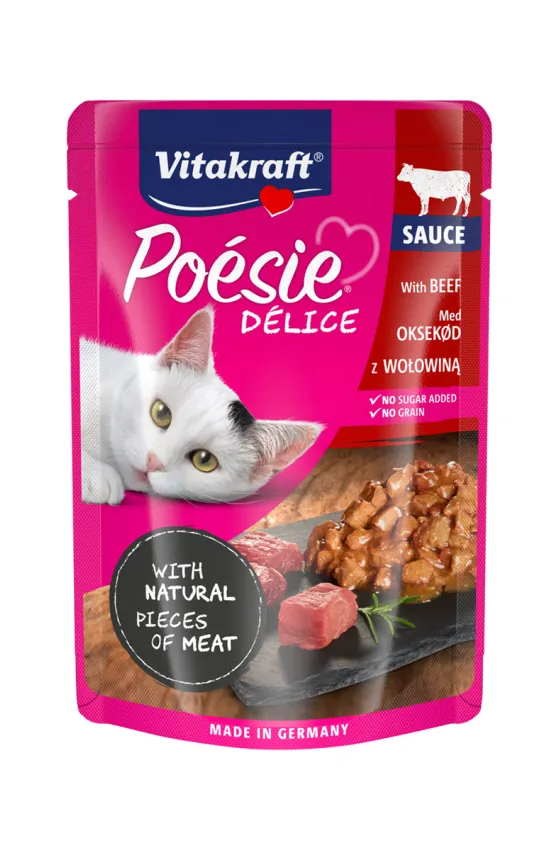 VITAKRAFT POESIE DELI SAUCE BEEF